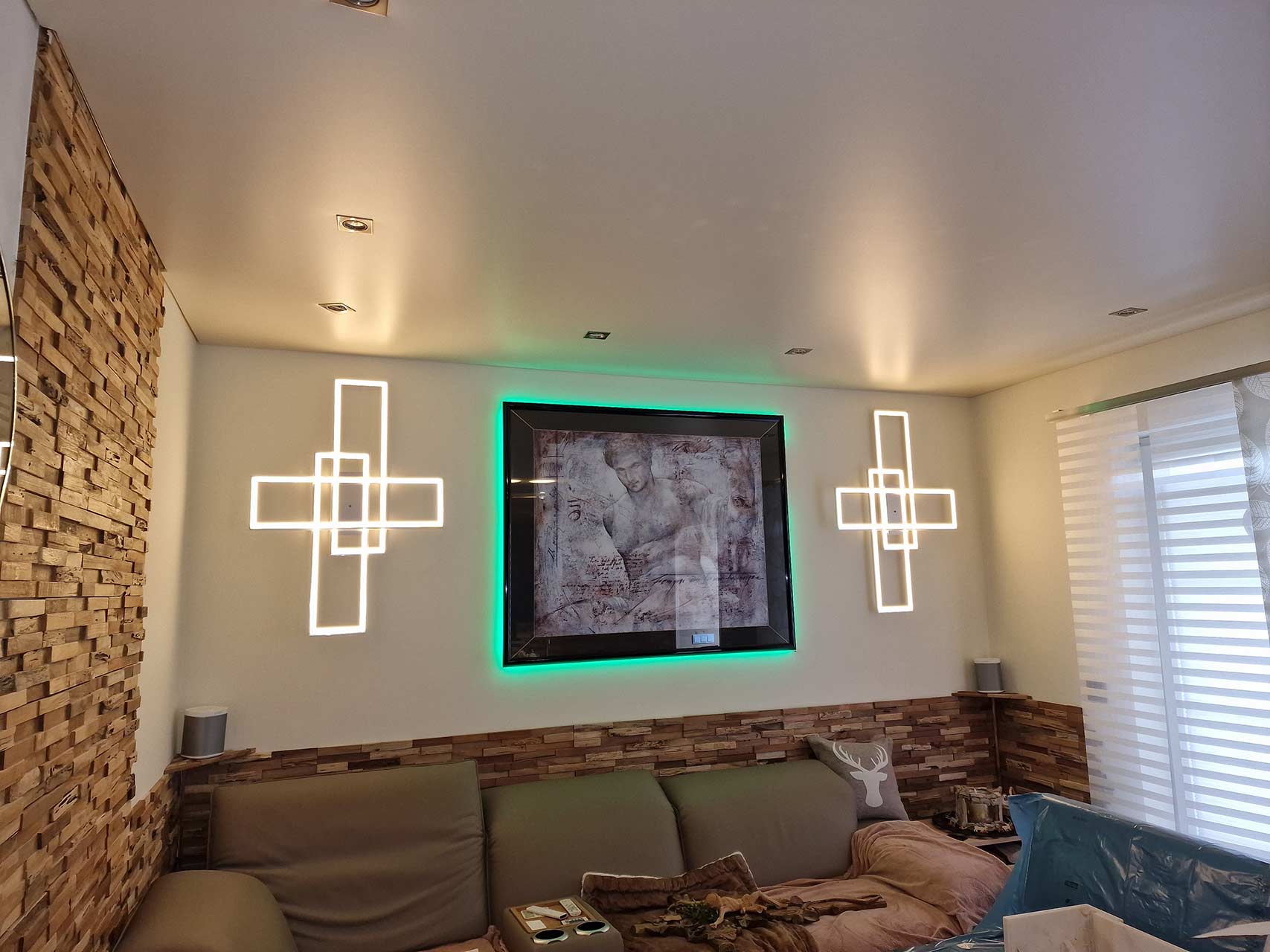 Innenausbau: Spanndecke in Kranenburg